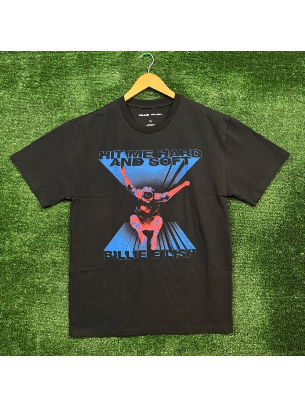 Billie Eilish Hit Me Hard and Soft Album Tracklist T-Shirt Size Extra Large